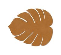 LIND DNA Set de table Monstera Leaf Nupo S Burned curry