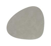 LIND DNA Set de table Nupo curve L gris clair