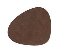 LIND DNA Set de table Nupo curve L marron foncé