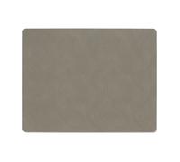 LIND DNA Set de table Nupo square L Flint grey