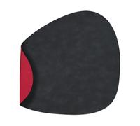 LIND DNA Set de table réversible curve Cloud L 1 pièce Black-red