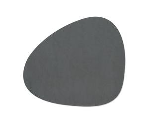 LIND DNA Set de table Serene Curve L 37x44 cm Anthracite