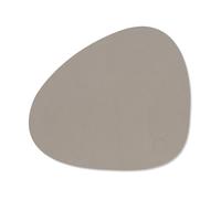 LIND DNA Set de table Serene Curve S 24x28 cm Cendré