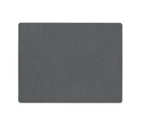 LIND DNA Set de table Serene Square M 26.5x34.5 cm Anthracite