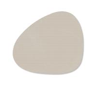 LIND DNA Sous-verre Corduroy curve Oyster White