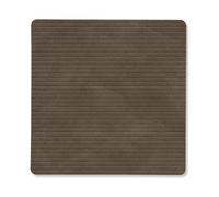 LIND DNA Sous-verre Corduroy square Caviar