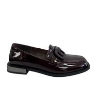 Linda Baumann - Mocassins Fermés Décontractés - Femme - Chaussures - Brun - Taille: 38 EU