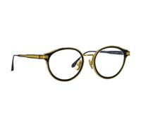 Linda Farrow - Monture Optique Anthony - unisex - Accessoires - Noir - Taille: 49 MM