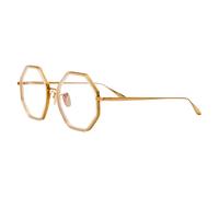Linda Farrow - Monture Optique - unisex - Accessoires - Jaune - Taille: 54 MM