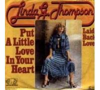 Linda G. Thompson - Put A Little Love In Your Heart / Laid Back Love - Jupiter Records - 11 679 AT
