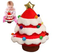 Linda Oreiller pour sapin de Noël en peluche en forme de sapin de Noël 9,8 pouces | Oreiller décoratif en forme de , coussin en peluche de Noël, foi