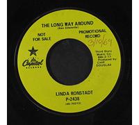 LINDA RONSTADT - the long way around 45 rpm single