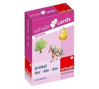 Linda Wächter Schubicards: Artikel der - die - das (Schubicards Deutsch (Karten)