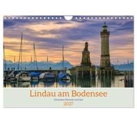 Lindau am Bodensee - Zwischen Himmel und See (Wandkalender 2027 DIN A4 quer), CALVENDO Monatskalender: Eine fotografische Reise durch die malerische ... Flair und einzigartiger Bodensee-Momente.