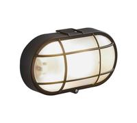 Lindby Applique Exterieur Alisha à intensité variable (Moderne) en Noir (1 lampe,à E27), Murale Luminaire Lampe Jardin Eclairage