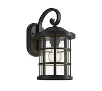 Lindby Applique Exterieur Ankea à intensité variable (Antique, Classic) en Noir (1 lampe,à E27) Murale Luminaire Lampe Jardin Eclairage