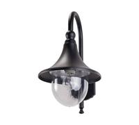 Lindby Applique Exterieur Daphne à intensité variable (Moderne) en Noir Aluminium (1 lampe,à E27), Murale Luminaire Lampe Jardin Eclairage