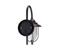 Lindby Applique Exterieur Meret à intensité variable (Antique, Classic) en Transparent Aluminium (1 lampe,à E27), Murale Exterieur, Luminaire Lampe Jardin, Eclairage