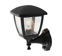 Lindby Applique extérieure Acelya à intensité variable (Moderne) en Noir (1 lampe,à E27), pour mur extérieur/façade de maison, terrasse und balcon