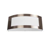 Lindby Applique extérieure Raja (Moderne) en Gris Inox (1 lampe,à E27), pour mur extérieur/façade de maison terrasse und balcon