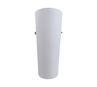 Lindby Applique Murale Aurora à intensité variable en Blanc Verre e. a. pour Salon & Salle manger (1 lampe,à E27), Lampe Eclairage Luminaire Mural