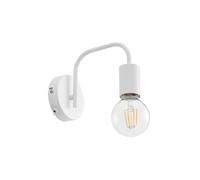 Lindby Applique Murale Erivana (Moderne) en Blanc Métal e. a. pour Salon & Salle à manger (1 lampe,à E27), Applique, Lampe Murale, Eclairage, Luminaire Mural