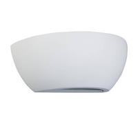 Lindby Applique Murale Felia à intensité variable (Moderne) en Blanc Plâtre/Terre Cuite e. a. pour Salon & Salle manger (1 lampe,à E14), Applique, Lampe Murale, Eclairage, Luminaire Mural