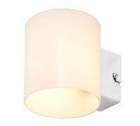 Lindby - Gerrit Applique Murale Opal/Chrome