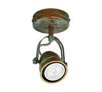 Lindby Applique Murale Leonor à intensité variable (Antique, Classic) en Bronze Métal e. a. pour Salon & Salle manger (1 lampe,à GU10), Applique, Lampe Murale, Eclairage, Luminaire Mural