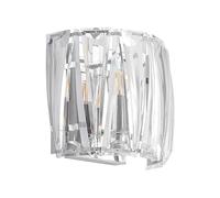 Lindby Applique Murale Sofia à intensité variable en Transparent e. a. pour Salon & Salle manger (1 lampe,à E14), Lampe Eclairage Luminaire Mural