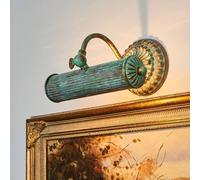 Lindby applique pour tableau Beno, 25 cm, métal, E14 tension verte Beno Lindby, dimmable, bronze, Salon / Salle à manger, Métal, Antique, Applique Murale