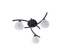 Lindby - Della 3 Plafonnier Black/Opal