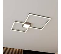 Lindby Duetto Plafonnier Led Anthracite 28 W Anthracite