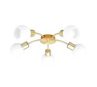 Lindby - Elaina 5 Plafonnier Brass