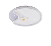 Lindby - Kosmo Moon LED Plafonnier Blanc