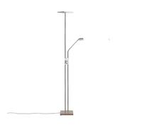 Lindby Lampadaire LED Jonne à intensité variable (Moderne) en Gris Métal e. a. pour Salon & Salle manger (à 2 lampes,), Sur Pied, Lampe a de Sol