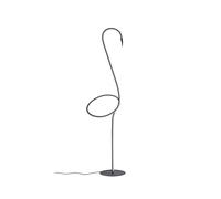 Lindby Lampadaire LED Pajaro (moderne) en noir en autres métaux, entre autres, pour salon/salle à manger, source lumineuse incluse - lampadaire