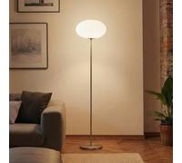 Lindby Lampadaire Sonika en Gris Métal e. a. pour Salon & Salle à manger (1 lampe,à E27), Sur Pied Lampe a de Sol