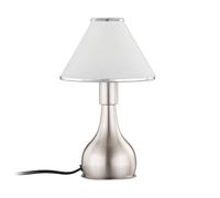 Lindby Lampe à poser Ellen (Moderne) en Blanc Métal e. a. pour Chambre coucher (1 lampe,à E14), de chevet