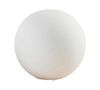 Lindby Lampe à poser Rhona (Moderne) en Blanc Verre e. a. pour Salon & Salle manger (1 lampe,à E27),