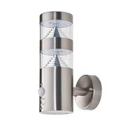 Lindby LED Applique Exterieur Lanea (Moderne) en Gris Inox, Murale Luminaire Lampe Jardin Eclairage d’exterieur