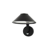 Lindby LED Applique extérieure Capelo (Moderne) en Noir Aluminium (1 lampe,à), pour mur extérieur/façade de maison terrasse und balcon