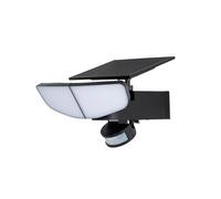 Lindby LED Applique Murale Solaire Naelin à intensité variable (Moderne) en Noir (à 2 lampes,), Lampe Borne Lumineuse Exterieur Eclairage