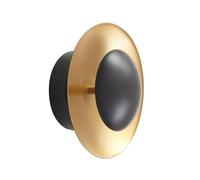 Lindby LED Applique Murale Tiama (Moderne) en Noir Métal e. a. pour Salon & Salle à manger (1 lampe,à), Lampe Eclairage Luminaire Mural