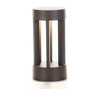 Lindby LED Borne Eclairage Exterieur Jordis (Moderne) en Noir Aluminium (1 lampe,à), Lumineuse Luminaire Lampe Jardin Led