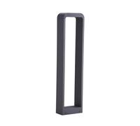 Lindby LED Eclairage Exterieur Emima (Moderne) en Noir Aluminium (1 lampe,à), Luminaire Lampe Jardin Borne Lumineuse