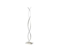 Lindby LED Lampadaire Bobi (Moderne) en Gris Aluminium e. a. pour Salon & Salle à manger (1 lampe,à), Sur Pied Lampe a de Sol