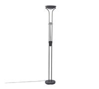 Lindby LED Lampadaire Josefin à intensité variable (Moderne) en Noir Métal e. a. pour Salon & Salle manger (à 2 lampes,), Sur Pied Lampe a de Sol
