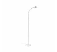 Lindby LED Lampadaire Maori à intensité variable (Moderne) en Blanc Métal e. a. pour Bureau (1 lampe,à), Sur Pied Lampe a de Sol