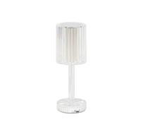 Lindby LED Lampe a poser Louane avec une connexion USB à intensité variable (Antique, Classic) en Transparent e. a. pour Salon & Salle manger (1 lampe,à) de Chevet Table